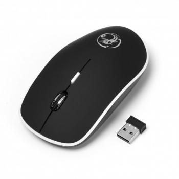 Mouse Silentios Techstar® iMice Wireless 1600 DPI Ergonomic Fara sunet USB 