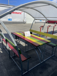 Structura Picnic Table - Masa si 2 Banci fara policarbonat