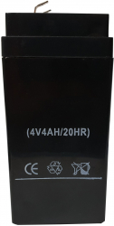 Acumulator 4 Volti 4 Amperi elSales ELS-4V4A pentru cantare boxe portabile echipamente electronice negru 