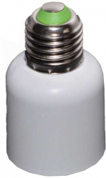 Adaptor bec dulie de la fasung E27 la fasung E40 elSales ELS-2740 alb 