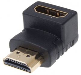 Adaptor HDMI tata-HDMI mama la 90 grade elSales ELS-AHD90 negru 