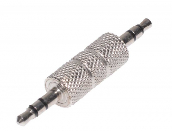 Adaptor Jack tata - Jack tata 3.5 mm elSales ELS-AJT stereo argintiu 