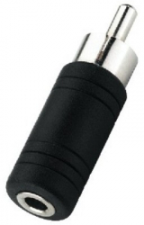 Adaptor RCA tata - Jack 3.5 mama mono elSales ELS-ARJ negru 