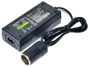 Alimentator elSales ELS-A123 AC/DC cu mufa de bricheta 12 V 3 A negru 