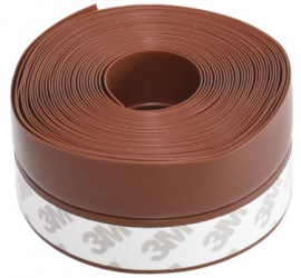Banda Adeziva pentru Usa si Fereastra Dimensiuni 35 mm x 5 m Material Siliconic Foarte Rezistenta Maro 
