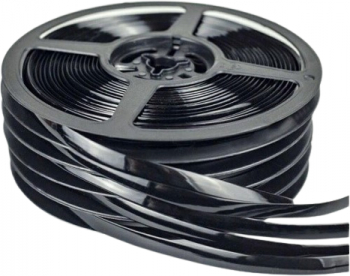 Banda Sanitara de Etansare Dimensiuni 8 mm x 6 m Grosime 2mm Material Siliconic Autoadeziva Foarte Rezistenta Negru 