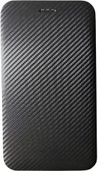 Baterie externa powerbank elSales KP-61 cu 2 conectori pentru incarcare - iOS si MicroUSB 1 conector USB capacitate 6.000 mAh negru 