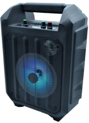 Boxa Portabila Cu Bluetooth Microfon Cu Fir Radio Card USB Negru 