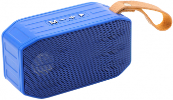 Boxa portabila elSales ELS-296 cu Bluetooth AUX USB cititor card radio FM albastru 