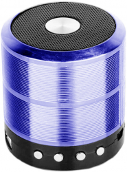 Boxa portabila elSales ELS-887 cu Bluetooth USB SD Card Radio FM albastru 
