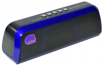 Boxa portabila elSales PX-2513BT cu Bluetooth USB MicroSD Radio FM albastru 