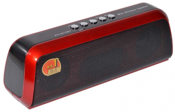 Boxa portabila elSales PX-2513BT cu Bluetooth USB MicroSD Radio FM rosu 
