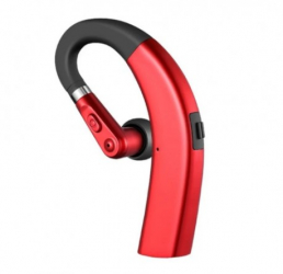 Casca Bluetooth Techstar® M11 Rosu Ultra Usor Comfortabil Sunet HD Noise Canceling 10gr 