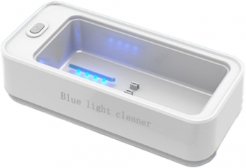 Aparat curatat vibratii ultrasonice cosmetice bijuterii ochelari sterilizare UV si dezinfectare anti-bacterian 45 kHz 250 mAh 550 ml 