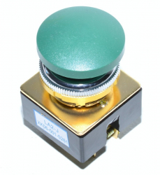 Buton motor apasare fara retinere elSales ELS-P181-LA2-JV verde 