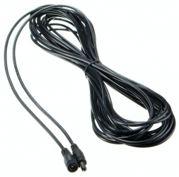 Cablu Alimentare elSales ELS-DC1000T/M Lungime 1000 cm Dimensiune conector 2 1 mm Mama-Tata Putere 300 V Negru 