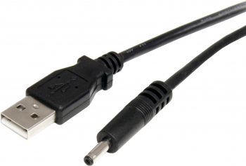 Cablu Alimentare USB Tata - Jack 1 4 x 3 4 x 10 mm Lungime 50 cm Premium Quality Negru 