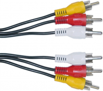 Cablu Audio 3 RCA-3 RCA Premium Quality Lungime 10 Metri 