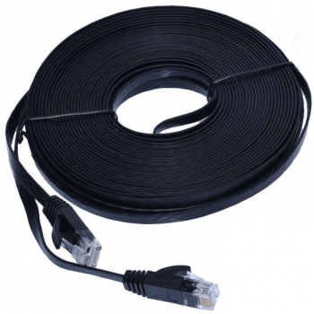 Cablu elSales ELS-UC30 UTP plat CAT6 Gigabit lungime 30 metri 