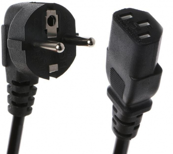 Cablu pentru alimentare PC 3 x 0.75 mm elSales ELS-CAPC lungime 2 5 m negru