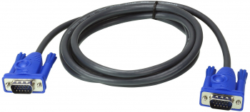 Cablu VGA-VGA elSales lungime 10 metri negru 