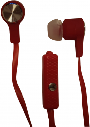 Casti Intraauriculare In Ear Cu Fir Microfon Buton Control Dynamic Sound Rosu 
