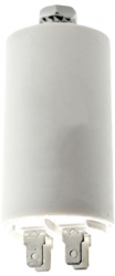 Condensator Pornire Motor elSales ELS-CBB60-P16 450 V 4 Conectori Frecventa nominala 50 - 60 Hz Forma Cilindru Alb 