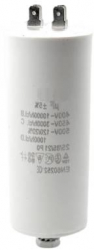 Condensator Pornire Motor elSales ELS-CBB60-P8 Putere 8 uf Tensiune 450 V 4 Pini Forma Cilindru Alb 
