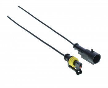 Conector auto 1 fir elSales ELS-C1F mama si tata clema prindere negru 