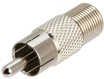Conector RCA tata la F mama elSales ELS-RCAF argintiu 