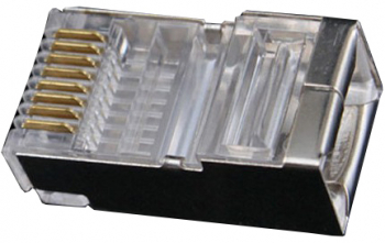 Conector UTP metalic RJ45 elSales ELS-RJ45M argintiu 