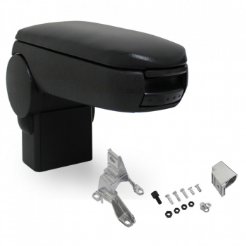 Cotiera auto SEAT LEON 1M 1999-2005 Negru Material textil 