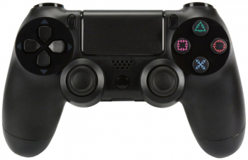 Gamepad cu fir elSales ELS-P4F Doubleshock compatibil cu Playstation 4 negru 