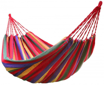 Hamac pentru o persoana Summer Dreams elSales-ELS-HMC2 80 x 200 cm greutate maxima 120 kg multicolor 