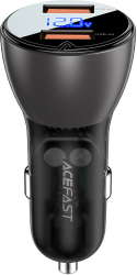 Incarcator auto Acefast 45W 2x USB negru 