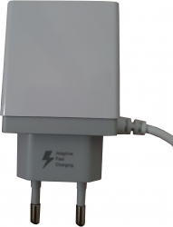 Incarcator de retea pentru telefoane tablete si alte dispozitive cu 3 porturi USB cablu iOS 5.1 Amperi elSales ELS-3UL alb 