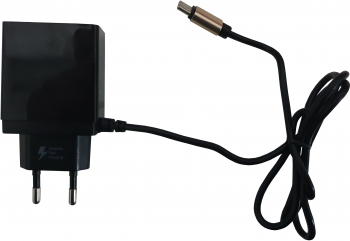 Incarcator de retea pentru telefoane tablete si alte dispozitive cu 3 porturi USB cablu Tip C 5.1 Amperi elSales ELS-3UC alb 