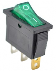 Intrerupator IRS ON-OFF elSales I2PV 2 contacte 10 A 220 V verde 