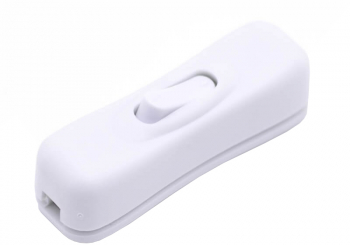 Intrerupator pe fir prin clipsare prin elSales ELS-IPFC 3 A 250 V alb 