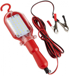 Lampa de lucru elSales ELS-LLA cu LED alimentare 220 V lungime 4.5 metri rosu 