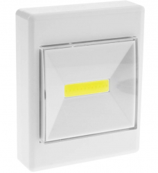 Lampa interioara cu LED 3 W elSales ELS-LIL3W forma intrerupator alb 