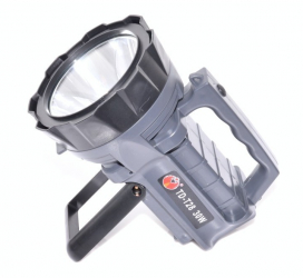 Lanterna elSales TD-T28 cu LED 30 W acumulator integrat negru 