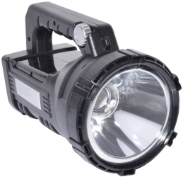 Lanterna LED 5 W elSales ELS-2216 cu variator acumulator integrat negru 