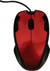 Mouse cu fir elSales ELS-051 3 butoane lungime cablu 1.5 m universal rosu 