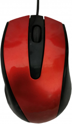 Mouse cu fir elSales ELS-278 3 butoane lungime cablu 1.5 m universal rosu 