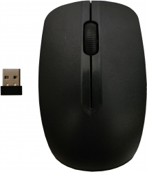 Mouse fara fir elSales ELS-MW1 wireless 2.4 GHz 1600 DPI 3 butoane ambidextru universal negru 