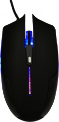 Mouse Gaming cu fir elSales ELS-6D 1600 DPI 6 butoane lungime cablu 1.5 m universal negru 