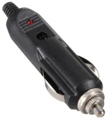 Mufa bricheta auto elSales ELS-MBLS cu LED si siguranta inclusa negru