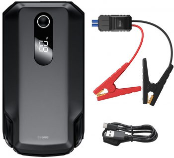 Powerbank Baseus functie redresor pornire/incarcare baterie auto capacitate 20.000 mAh negru 