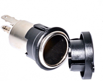 Priza bricheta 12 v elSales ELS-PB12V pentru montat in masina capac inclus 
